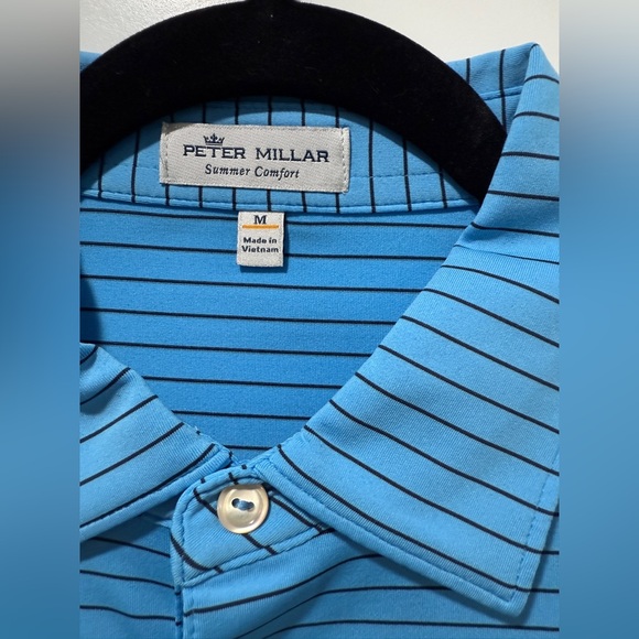 Peter Millar Blue Performance Polo - Picture 2 of 2